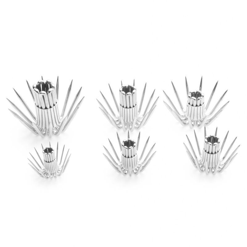 Fishing Hook Barbless - 10 Pcs Sea Fishing with Wooden