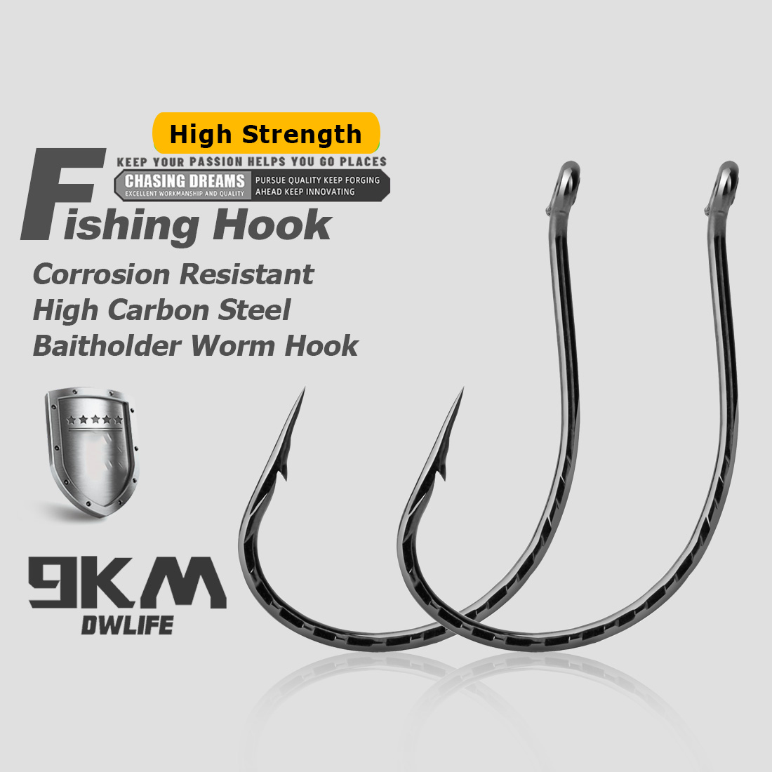 Fishing Hook Offset - Drop Shot Hook Bass Fishing Hooks