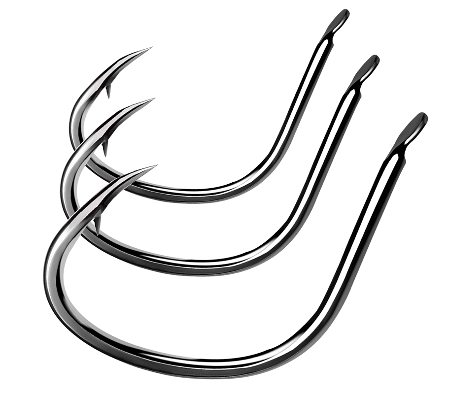 Fishing Hook Offset - PROBEROS 50pcs 1/0#-4/0# High Carbon Steel