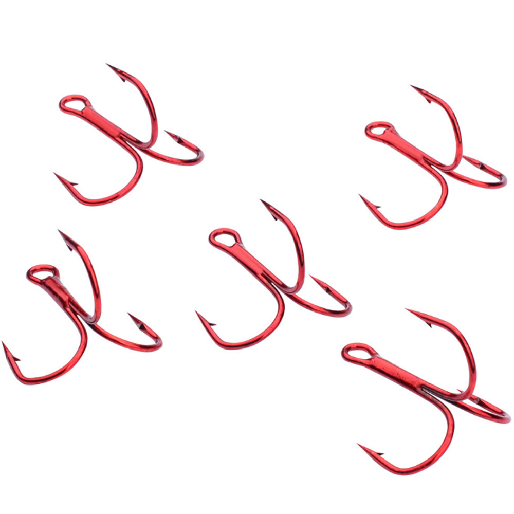 20 Cái/lốc Đỏ 2/4/6/8/10 # Câu - đánh giá và giá Fishing Hook Offset