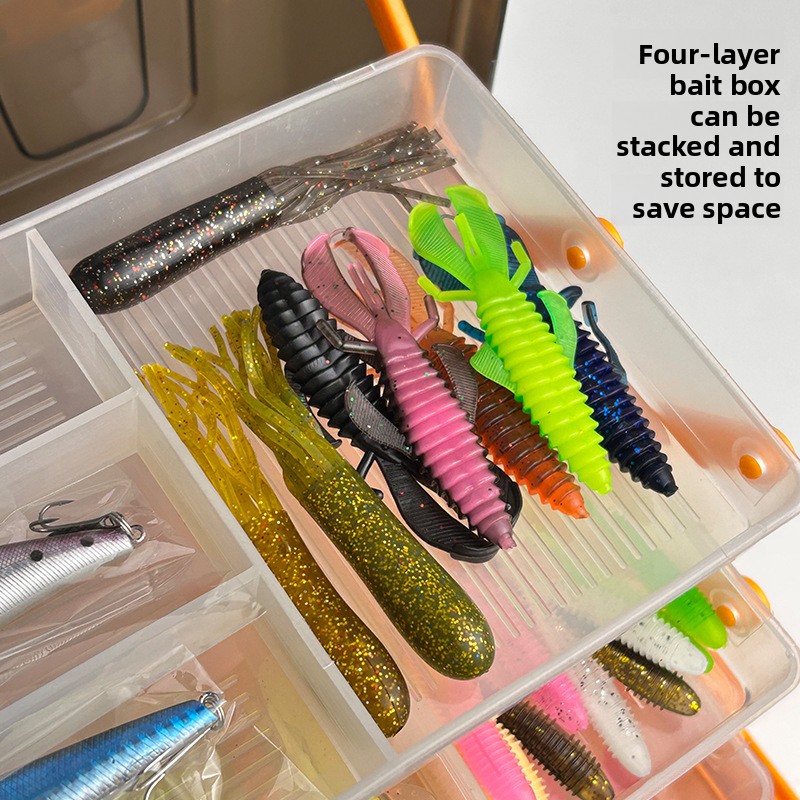 Large Four-Layer Outdoor Fishi - đánh giá và giá Fishing Hook Box