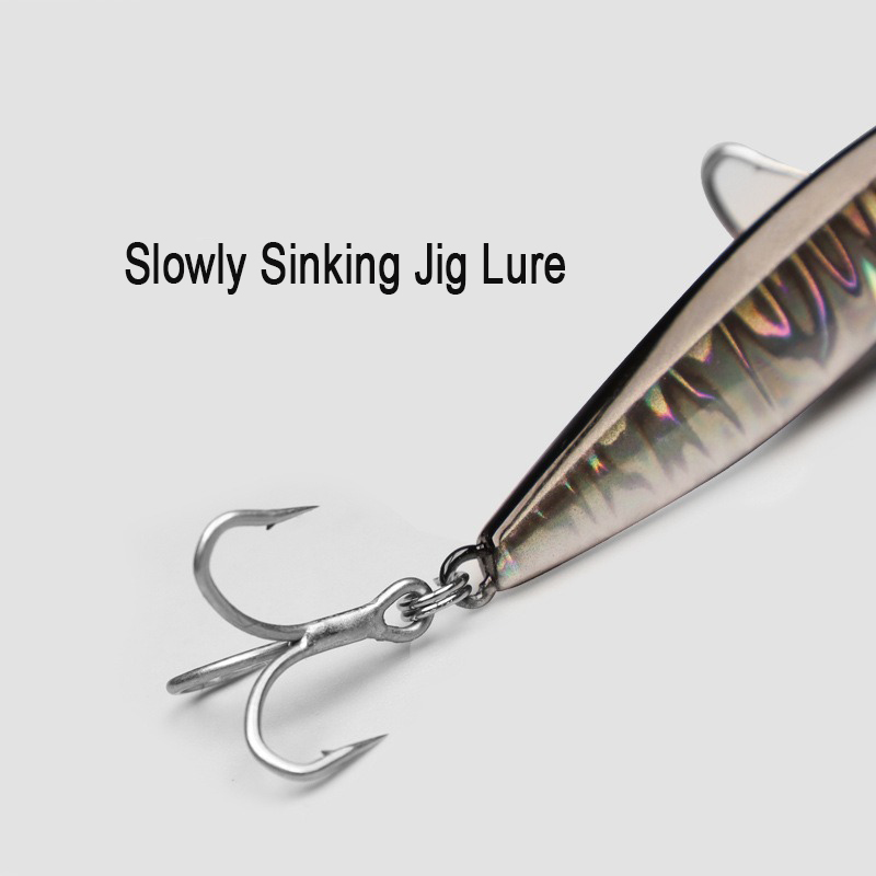 Jig Fishing Lures Metal Jiggin - đánh giá và giá Fishing Hook Treble