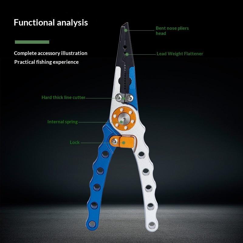 Aluminum Alloy Fishing Pliers  - đánh giá và giá Fishing Hook Sharpener