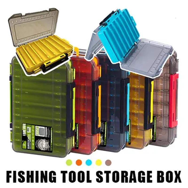 Double-Sided Compact Tackle Bo - đánh giá và giá Fishing Hook Box