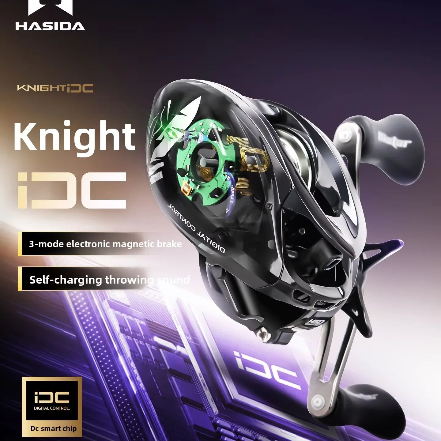 HASIDA Knight DC Baitcasting R - đánh giá và giá Abu Garcia Reel Max
